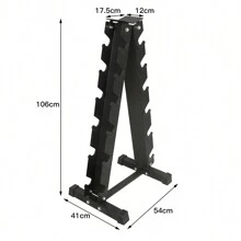 Dumbbell Rack, Dumbbell Rack For Indoors, Dumbbell Rack, Fitness Accessories - Black - View 5