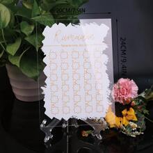 Rama Decorations Countdown Calendar Transparent Acrylic• Rama Decorations Planner With Stand• English Or Swedish Best Gifts Birthday Graduation - True Color - View 3