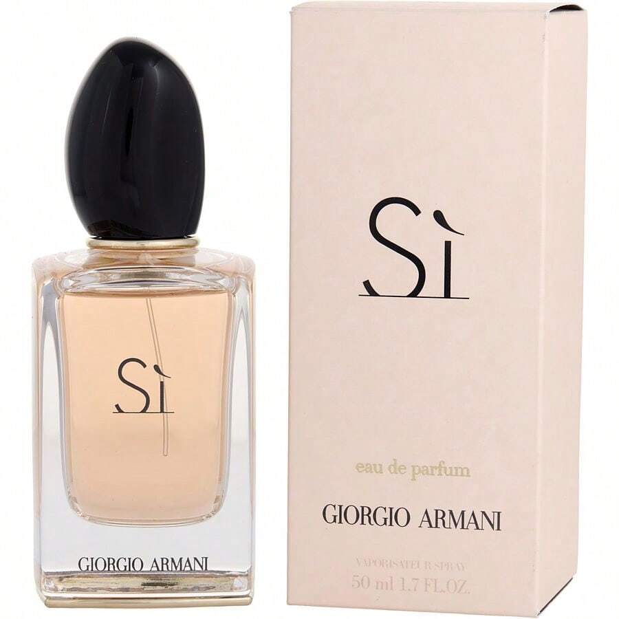 Armani Si By Giorgio Armani Cassis, May Rose, Freesia, Vanilla, Patchouli, Woody Notes, Ambroxan Women Eau De Parfum Spray 1.7 Oz 2015 1.7 Oz Fragrance - 無色 - 查看 1