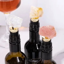 Personalized Custom Red Wine Bottle Stopper, Wedding Return Gift, Bridesmaid & Groomsman Gift - Multicolor - View 6