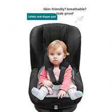 Waterproof & Soft Car Stroller Seat Cushion, Absorbent Baby Seat Pad - Multicolor - View 11