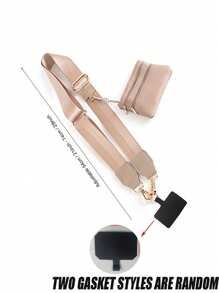 Phone Strap With Zippered Pouch, Clip And Go Strap For Phone, Cross Body Phone String With Zipper Wallet Pouch, Phone Strap Crossbody, The Perfect Companion For The Outdoors, Perfect For Both Ladies And Men