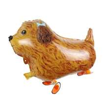 1 Peça Suprimentos para Festa de Aniversário de Cachorrinho, Decorações de Festa de Aniversário com Tema de Balões de Animais, Balões de Animais Andantes, Balões de Cachorro de Estimação