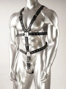 1 pièce Gaine corporelle complète  pour hommes, string et haut  pour hommes, gaine pour hommes