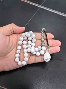 Gift Tasbih Natural HOLOLITE STONE Turquoises Misbaha Isalmic 33 Prayer Beads Arabic Fashion Accessories