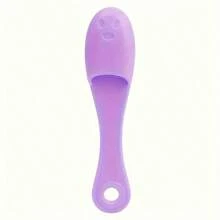 1pc Gentle Silicone Nose Brush Massage Scrubber With Portable Exfoliating And Pore Cleansing Beauty Tool, For Smooth And Delicate Skin - Fragrance-Free And Easy To Clean - Multicolor - View 9