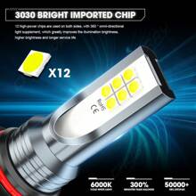 CHUSYYRAY For 2003 2004 2005 Toyota 4Runner - 6X LED Headlight Hi-Lo + Fog Light Bulbs Kit