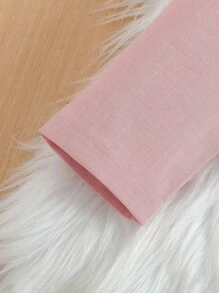 2 pezzi Set giacca con colletto di moda e vestito a tubino con stampa floreale per ragazze giovani, elegante, nuovo arrivo primavera/autunno