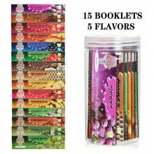 15 Canned Booklets, Fruit Flavored Hand Rolls 110mm/4.33 Inches, 32 Sheets/Roll, 480 Sheets In Total, Slow Burning, Household Small Tool