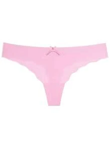 5pcs Women 5color Sexy G-String Underwear Lace Seamless Panties Thong Lingerie