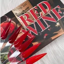 GAMA RED WINE FANTASY NAILS - Multicolor - Ver 1