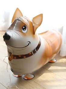 1 Peça Suprimentos para Festa de Aniversário de Cachorrinho, Decorações de Festa de Aniversário com Tema de Balões de Animais, Balões de Animais Andantes, Balões de Cachorro de Estimação