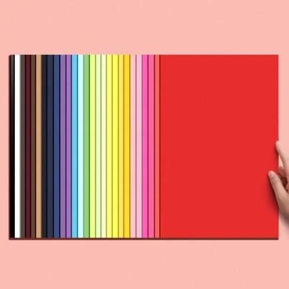 60张30色A4彩色卡纸 手工创意制作 培养动手能力 学习用品 返校