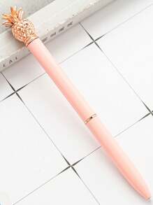 1pc/6pcs/10pcs/20pcs Customized Cute Pineapple Shaped Ballpoint Pens, Suitable For Back To School Supplies, School Event Prizes, Teacher's Day Gifts, Corporate Logo Customization, Shopping Mall Gifts, Hotel Amenities, Restaurant Giveaways, Customized Promotional Ballpoint Pens
