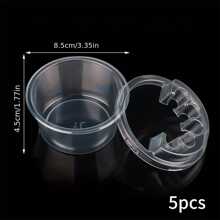 60pcs Tattoo Needle Tube Holder - Transparent Disposable Cup Stand For Organizing Ink And Needles, Suitable For Beginners And Artists - Clear - View 16