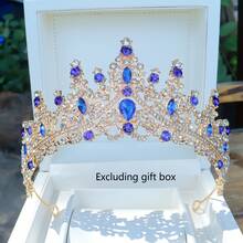 1pc Elegant Bohemian Leaf Design Bridal Headpiece, Suitable For Birthday Party And Wedding - Multicolor - View 9