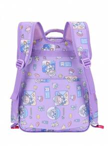 3 In 1 Kit Kids Backpack 3D PU School Bag Set Cute Cartoon Baby Girls - 16A-33-8 - View 3