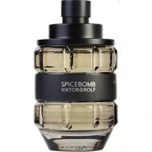Spicebomb By Viktor & Rolf Elemi, Pink Pepper, Grapefruit, Bergamot, Paprika, Cinnamon, Saffron, Leather, Tobacco, Vetiver Men Edt Spray 3 Oz *Tester 2012 Daytime 3 Oz Fragrance - 無色 - 查看 1