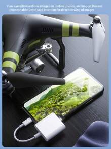 2-in-1 Typ-C Smartcard-Leser, USB 3.0, universeller OTG-Kartenleser, unterstützt SD/TF-Karten