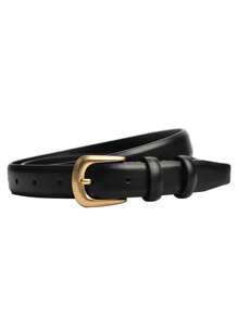 1/2 piezas Cinturón de moda para mujer, hebilla de aguja exquisita, adecuado para fiestas, negocios casuales, opciones de regalo para el Día de San Valentín, verano, escuela, otoño, Halloween