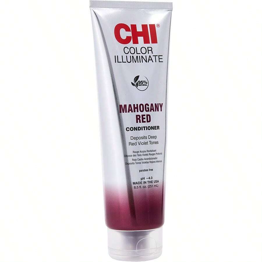 CHI Chi Unisex Color Illuminate Conditioner - Mahogany Red 8.5 Oz  8.5 Oz Haircare
