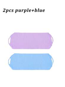 Long Exfoliating Back Scrubber Loofah With Handles, Back ExfoliatoWashcloth Exfoliating Body Scrubber Back Scrubber,Stretchable Pull Strap For Shower Japanese Bath Wash Cloth Korean Exfoliating Luffah Towel Beauty Washcloth Sponge Loofah Body Scrub,Mother Day Gift
