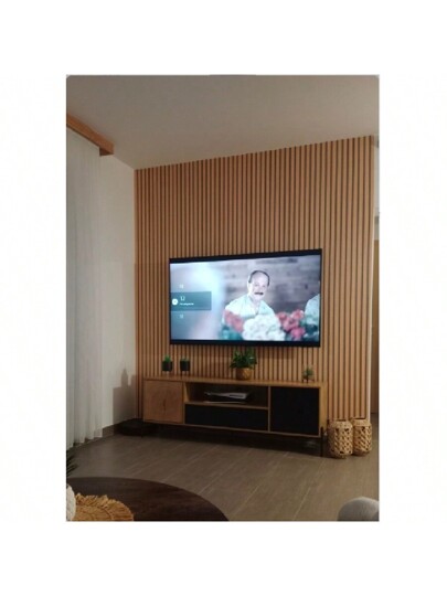 Roll Self Adhesive Pvc Material Wallpaper Featuring Alternating New Chinese Zwart Natural Wood Stripes, Perfect Renovating Com Tafel Environments Resisting Moisture Mildew, Living Rooms, Bedrooms, Foyers, Tea Company Reception Areas, Conference Other Applications. view 5