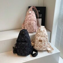 Girls' Lightweight Large Capacity Casual Student Backpack - Multicolor - View 1