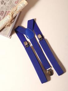 Adjustable Elastic Suspenders, Solid Color Brace Belts Suitable For Daily Wear, Party And More For Going Out Outfit Wedding Party And For Gift Autumn-Winter Accessories Halloween Costume,Suitable For Teens, Youth,Men,Casual, Outdoor, Athletic, Vacation, Graduation Gifts, Birthday, Daily Wear - Multicolor - View 21