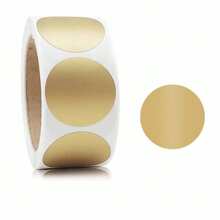 mayzolla 300pcs/Roll Scratch-Off Lottery Stickers 2.5cm, Perfect For Promotional Lottery Games, Hidden Messages, Educational And Fun School Supplies - Multicolor - View 18