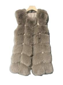 2024 New Arrival Faux Fur Casual Oversized Jacket, Cozy & Warm Outerwear