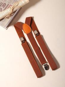 Adjustable Elastic Suspenders, Solid Color Brace Belts Suitable For Daily Wear, Party And More For Going Out Outfit Wedding Party And For Gift Autumn-Winter Accessories Halloween Costume,Suitable For Teens, Youth,Men,Casual, Outdoor, Athletic, Vacation, Graduation Gifts, Birthday, Daily Wear - Multicolor - View 14