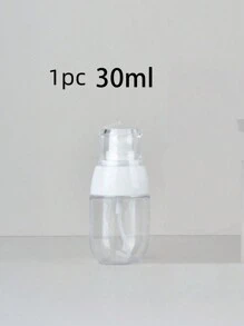 1 件细雾喷雾瓶旅行可再填充透明喷雾瓶用于清洁溶液化妆品香水和皮肤护理可再填充防漏挤压瓶适合女性和女孩旅行必需品旅行香水补充瓶旅行用品