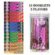 15 Canned Booklets, Fruit Flavored Hand Rolls 110mm/4.33 Inches, 32 Sheets/Roll, 480 Sheets In Total, Slow Burning, Household Small Tool