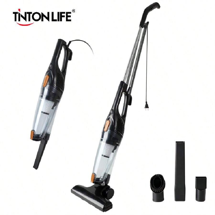 TINTONLIFE Portable Handheld Vacuum Cleaner Push Rod Vacuum Cleaner ...