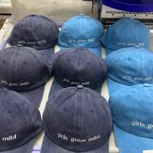 Custom Baseball Cap With Embroidery Text/Logo,Personalized Soft Washed Baseball Hat,Design Your Own Cap Gift For Men Women,Durable,Colorful,Cute,Adorable,Funny,Kawaii,Y2K,Stylish,Unisex,Casual,Custom,Personalized,Unique,Customized,Ideal Gifts For Him,Ideal Gifts For Her,Her,Boyfriend,Girlfriend,Family,Friends,Children,For Anniversaries,For Valentine's Day,For Mother's Day,For Birthdays,For Children's Day,For Father's Day,For Graduation,For Weddings,For Housewarming - Multicolor - View 5