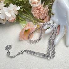 1pc New 45pcs 10mm Muslim Prayer Beads Tasbih  Chain Bracelet
