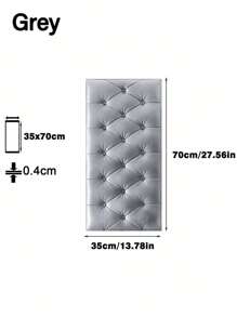 1 miếng giấy dán tường xốp nổi 3D 35cm * 70cm với vân da giả, mềm mại và có kết cấu, miếng dán tường xốp tự dính, có thể tái sử dụng và cắt được, nền trang trí phòng ngủ, giấy dán tường cách âm và dày, gói mềm đầu giường, miếng dán chống thấm nước, chống ẩm, chống bụi và chống va chạm, giấy dán tường chống thấm nước, dùng để trang trí phòng khách, trang trí ký túc xá, đồ dùng học tập trở lại trường, trang trí Halloween, miếng dán cải tạo, tấm ốp tường bong tróc, giấy dán tường, giấy dán tường, đồ trang trí mùa xuân làm mới ngôi nhà của bạn, miếng dán trang trí Rama quà tặng sinh nhật tốt nghiệp - Nhiều màu - Xem 14