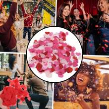 3000 pezzi di ritagli di carta a forma di cuore per San Valentino, decorazioni per matrimoni - anniversari, forniture per feste di compleanno, decorazioni per scene di festa, forniture per decorazioni per feste, decorazioni natalizie, decorazioni per matrimoni, cerimonie di laurea e altre decorazioni per eventi multipli