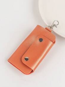 1 mini llavero, llavero minimalista, billetera, estuche para guardar llaves, protector de llaves, bolsa de regalo, llavero de coche, llavero, estuche para llaves, regalos para mujeres