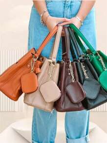 Elisabeth Bag And Backpack Versatile Women's Bags Crossbody Bag Shoulder Underarm Bag Small Tote Bag - 卡其色 - 查看 5