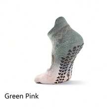 Non Slip Yoga Socks With Grips For Pilates, Ballet, Barre, Barefoot, Hospital Anti Skid Socks For Women - Multicolor - View 12