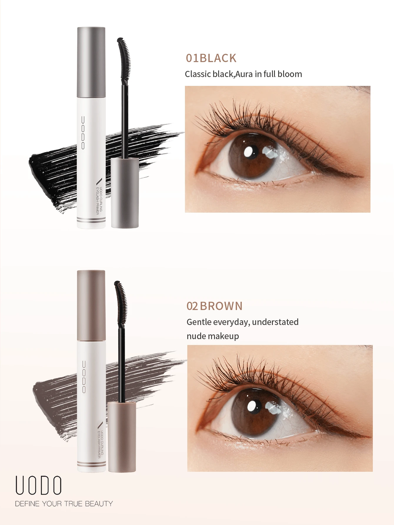 Uodo Uodo Curling Eyelash Primer 5g Mascara | SHEIN USA