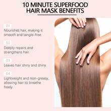 4 Pcs EELHOE Repairing Conditioner: Nourishing And Hydrating For Dry, Frizzy Hair. Lightweight And Smoothing For Enhanced Shine And Control Of Oiliness.