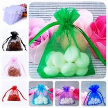 10/50/100 pièces Sacs cadeaux en organza, sacs pour cadeaux de mariage, taille 7*9cm, fournitures d'emballage cadeaux pour les fêtes, événements et fêtes, maison et vie, fournitures pour fêtes de mariage, pochettes cadeaux de centre de table, sacs d'emballage de cuisson, sacs d'emballage de cadeaux de bijoux, sacs à mailles pour cadeaux d'événements et de fêtes, convenant pour divers festivals, célébrations, fêtes en plein air, toutes les saisons, sacs anti-insectes pour fruits, retour à l'école, Saint-Valentin