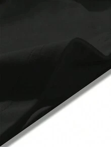 Camiseta de algodón negra para hombre para exteriores, cuello redondo, manga corta, suave, transpirable y ligera, perfecta para practicar senderismo, acampar, correr, viajar y usar todos los días, duradera y cómoda para estilos de vida activos - Negro - Ver 5