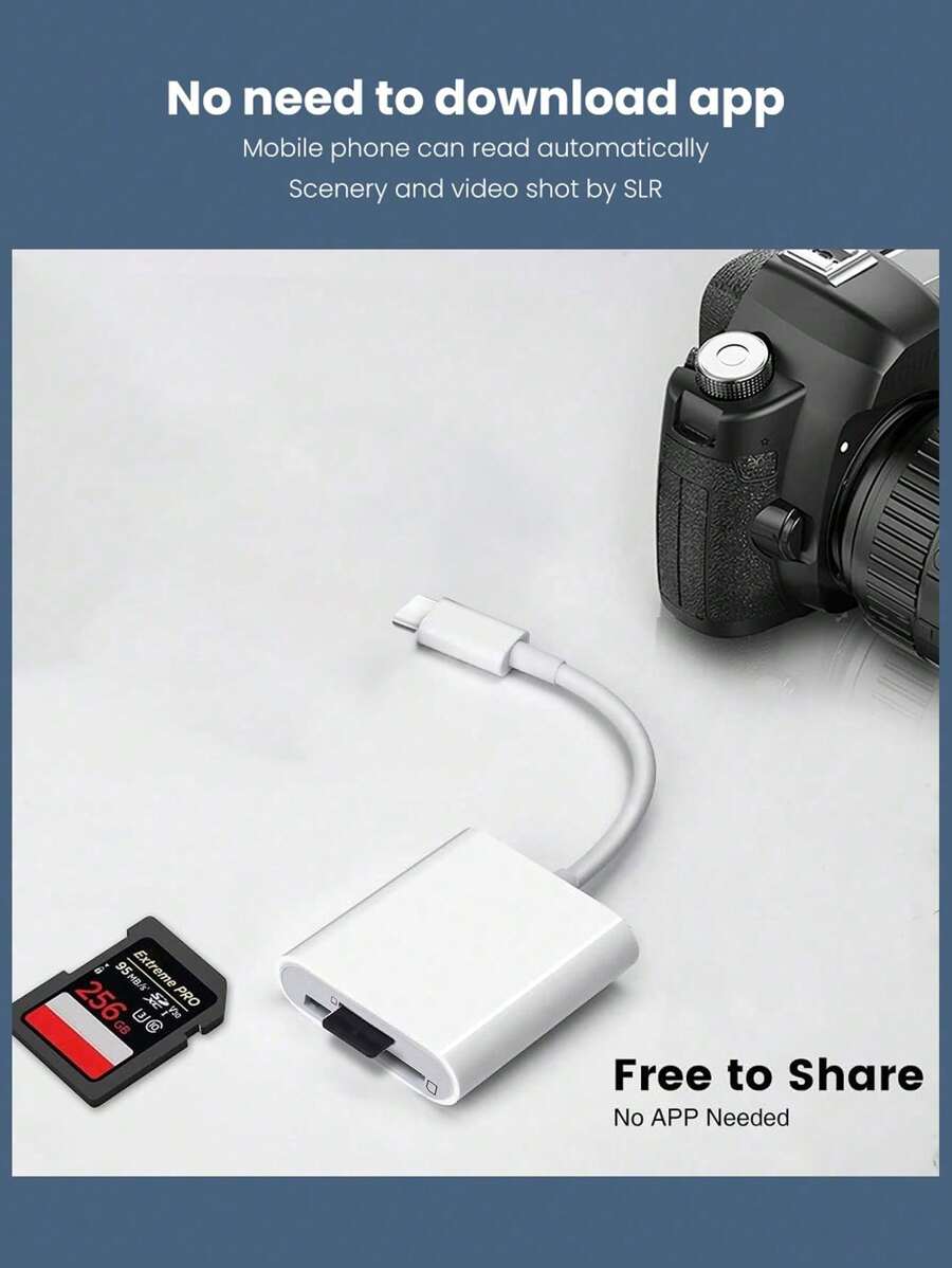 Typec C To SD , Micro SD Memory Card Reader, Type C To SD Card Reader ...