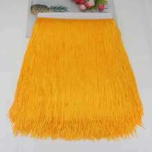 1yard 30CM Long Multicolor Polyester Fringe Trim African Tassel Ribbon Lace Accessory Sew Latin Dress Curtain DIY Accessories - Multicolor - View 22