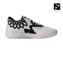 Pama LaMelo Ball MB.01 Lo White Black – Shose For Man-Vintage-Autumn & Winter-Inspired Running Shoes, Shock-Absorbing Comfort, Gym To Streetwear Casual Wear - Prefect Thanks Giving Day & Chrismas Gift-376941 13 - PUMA WHITE/PUMA BLACK - 查看 2