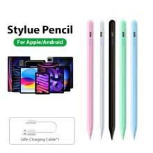 1pc High Sensitivity Capacitive Touch Screen Stylus Pen, Compatible With IPhone/Compatible With IPad, No Delay, Universal Compatible With IPhone// Series - Multicolor - View 2